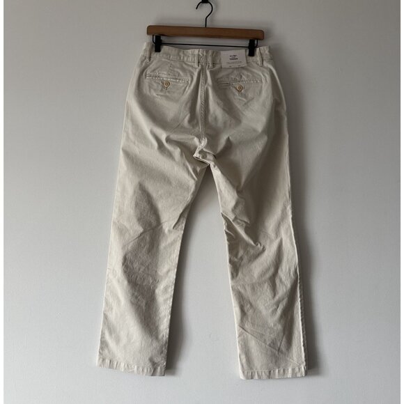 NEW Flint And Tinder Huckberry Classic Fit Chino Pants 30x30 Beige FLAWS! READ